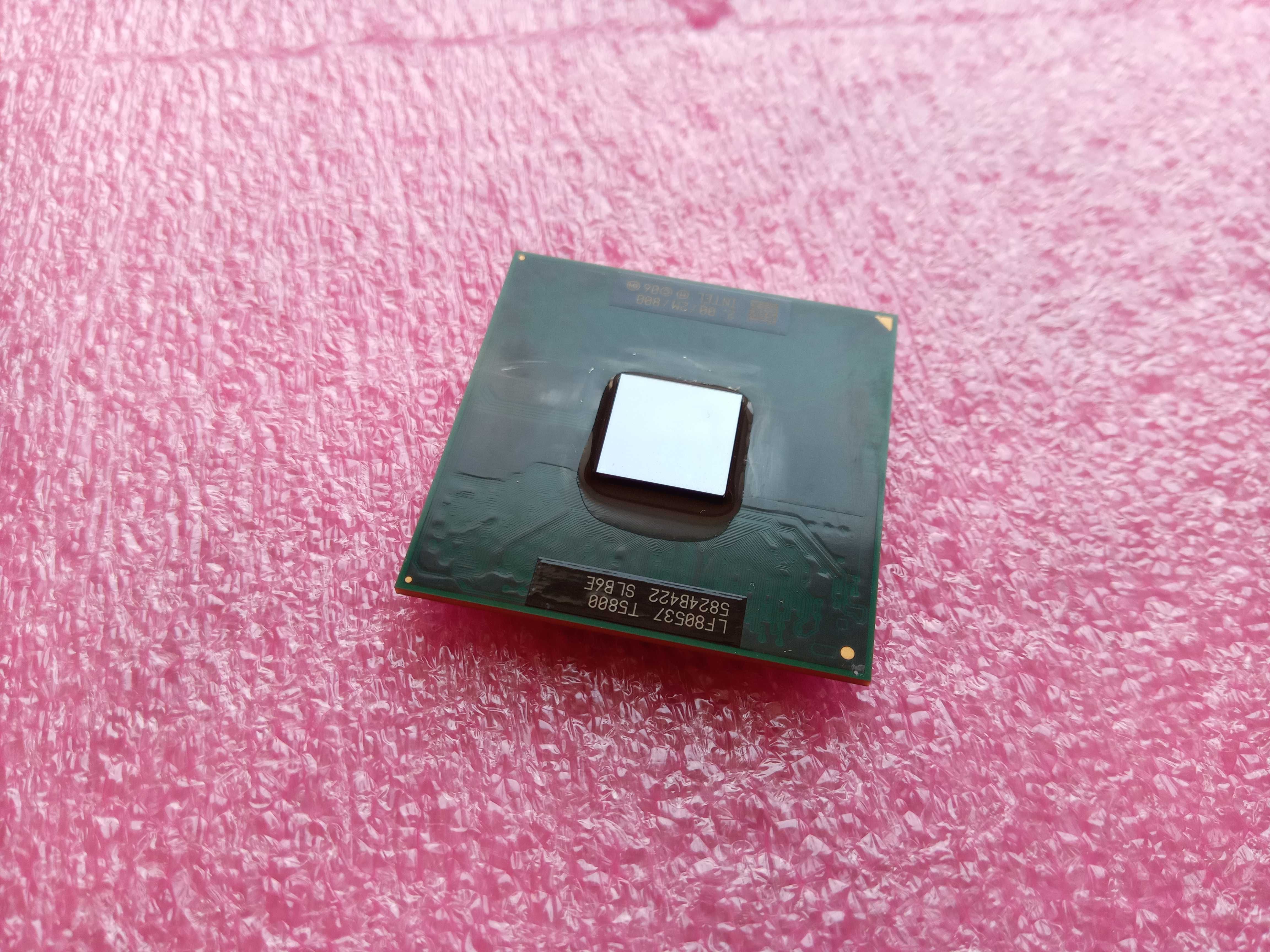 2-х ядерный процессор Intel Core 2 Duo T5800 2 GHz 800 MHz CPU Scket P