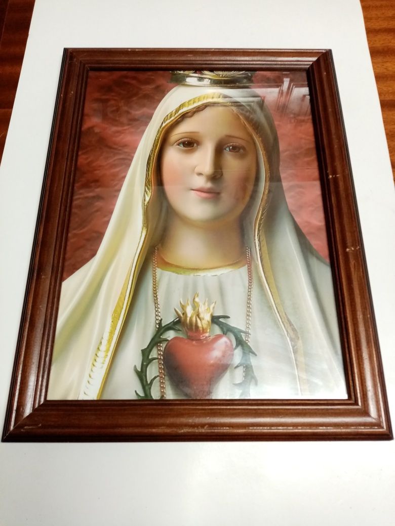 Quadro Sagrado Coração de Maria