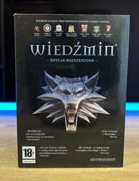 Wiedźmin Edycja Rozszerzona (PC PL 2008) kompletne premierowe wydanie