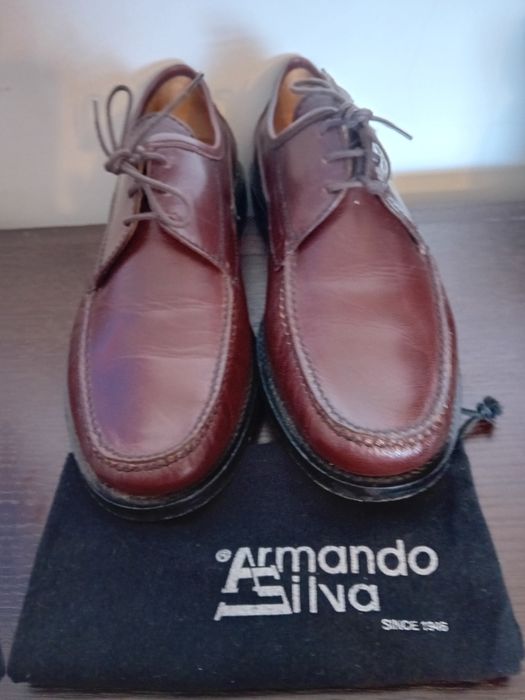 Negociável Alta Qualidade Sapatos em sola couro atacadores de Marca