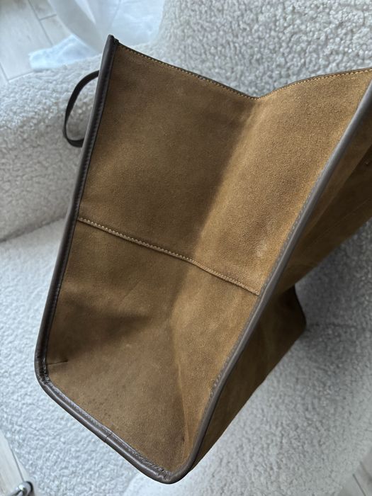 Замшева сумка mango