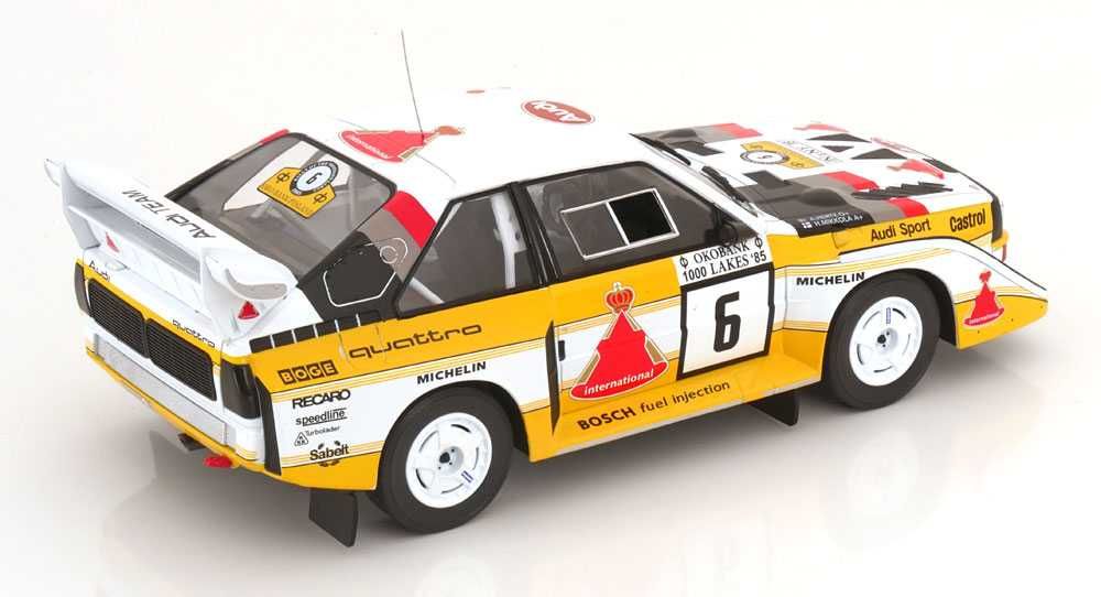 Audi Sport Quattro Rally 1000 Lagos 1985 - Ixo 1/18