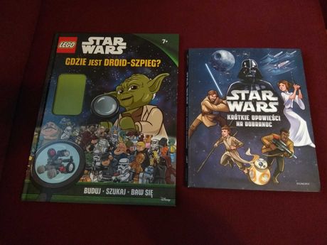 Star Wars krótkie opowieści na dobranoc +LEGO Gdzie jest droid książki