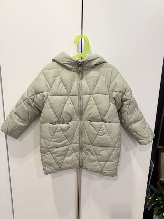 Зимова куртка пальто Zara пуховик 116 розмір