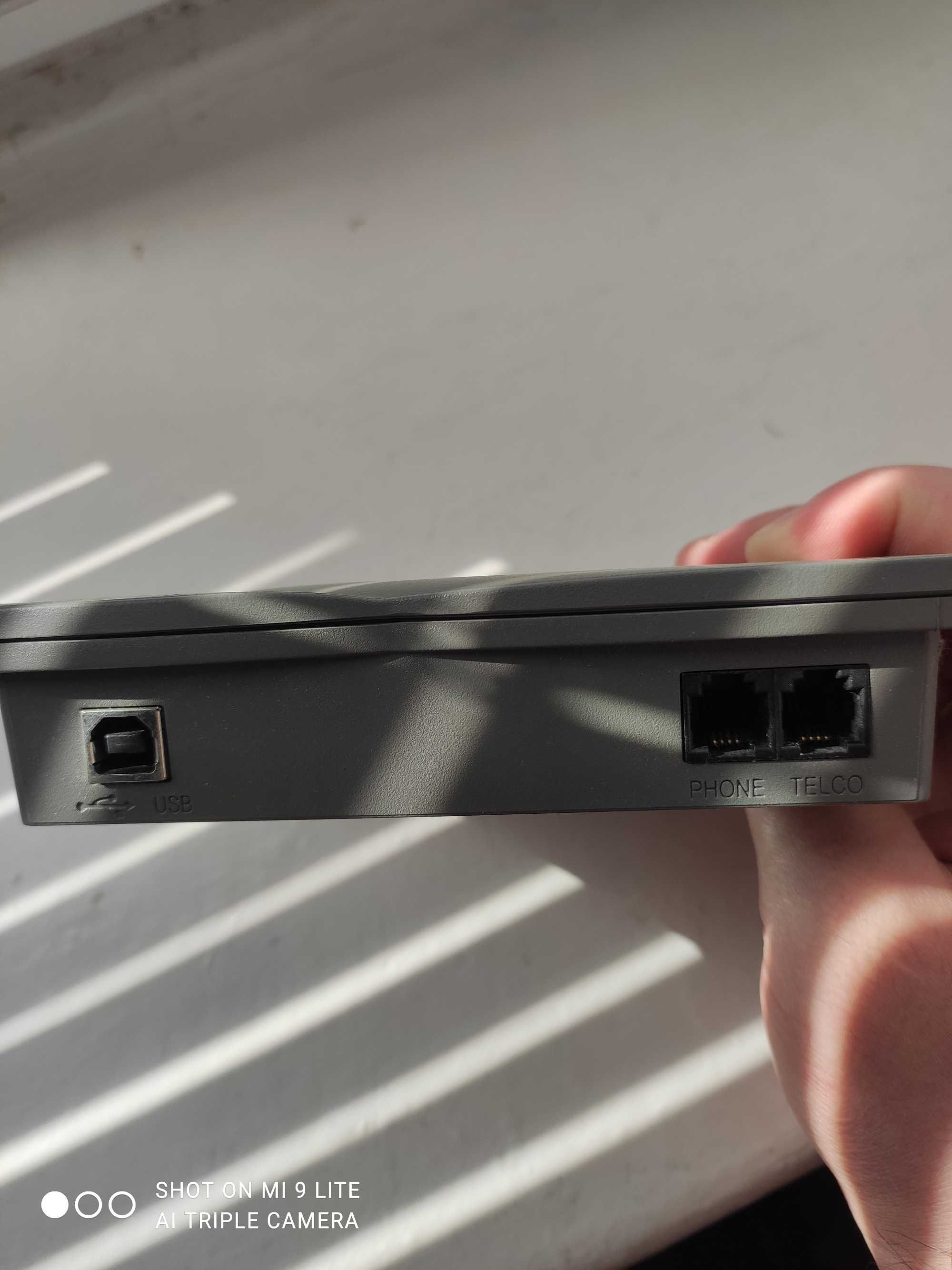 Модем легенда U.S.Robotics 56K V.92 USB FaxModem (5633)