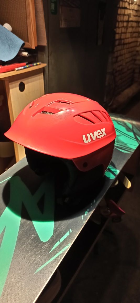Kask+gogle dziecięce Uvex