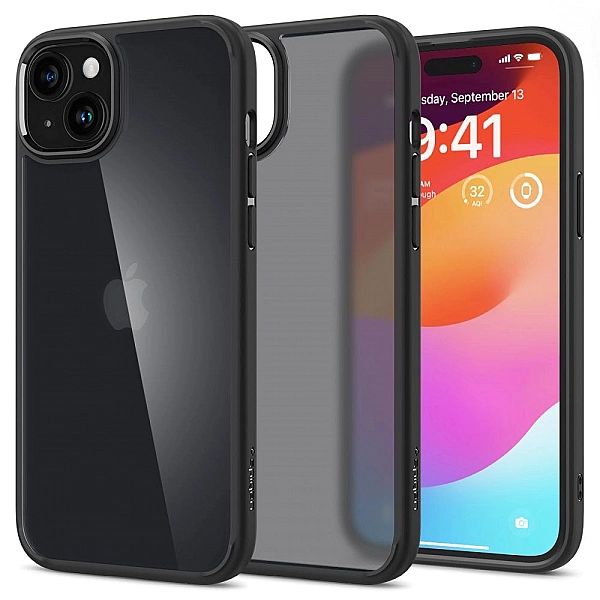 Spigen Ultra Hybrid Iphone 15 Frost Black
