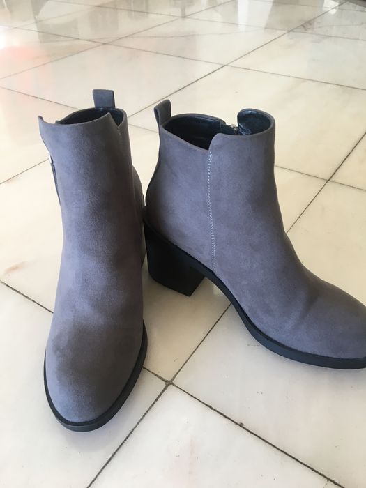 Botas cinzentas Topshop