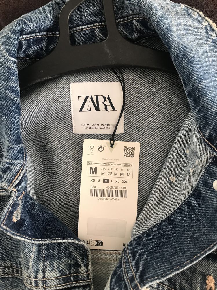 Джинсова куртка ZARA