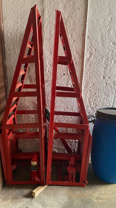 rampas de macaco hidráulico