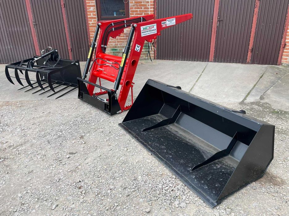 Ładowacz TUR czołowy do ciągnika / 900kg 1200kg / Ursus /Zetor/ MF/