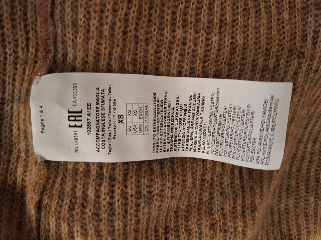 Pinko, Accompagnatore, damski sweter, r. XS,  oversize