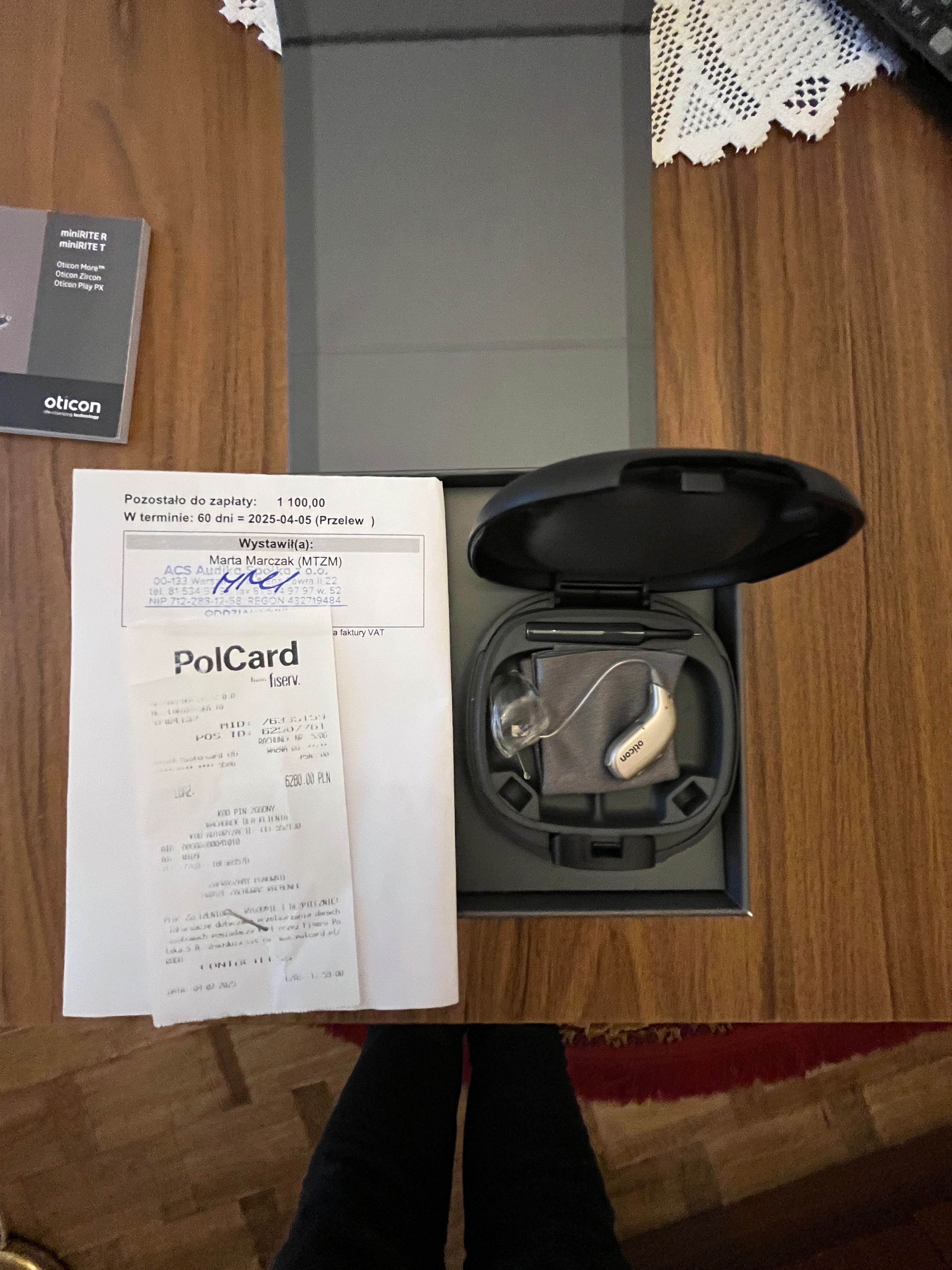Aparat słuchu Oticon MORE 3 MINI RITE-T