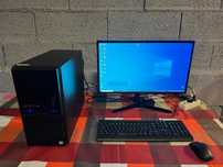 Setup Completo Torre + Monitor + Teclado e Rato