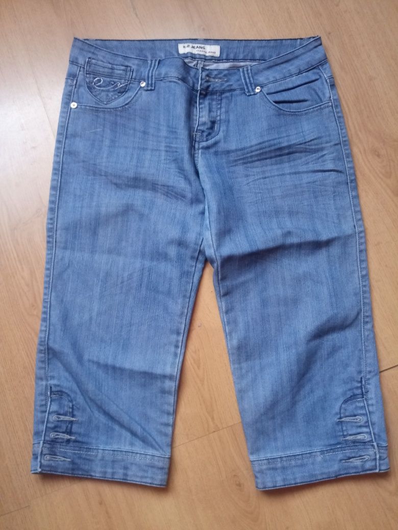 Spodnie Damskie jeans 3\4