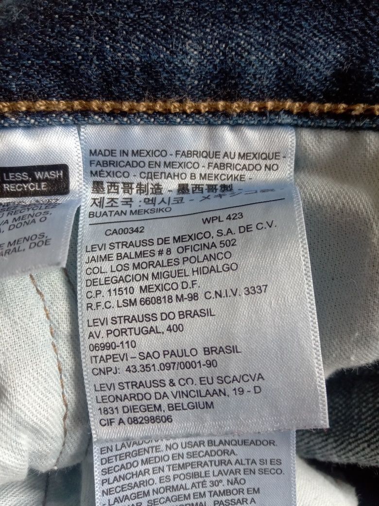 Spodnie dżinsowe Levi's 501 W38 L34