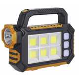 Latarka akumulatorowa solarna turystyczna 73 LED USB szperacz halogen