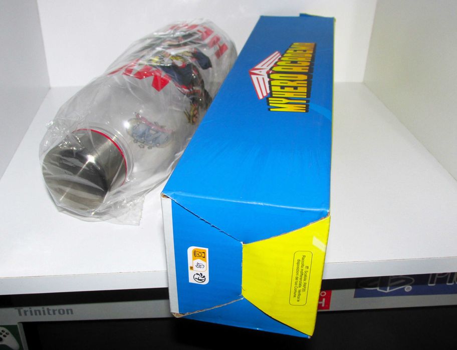Tapete Rato XL + Garrafa de Agua 850ml My Hero Academia Novo/Selado