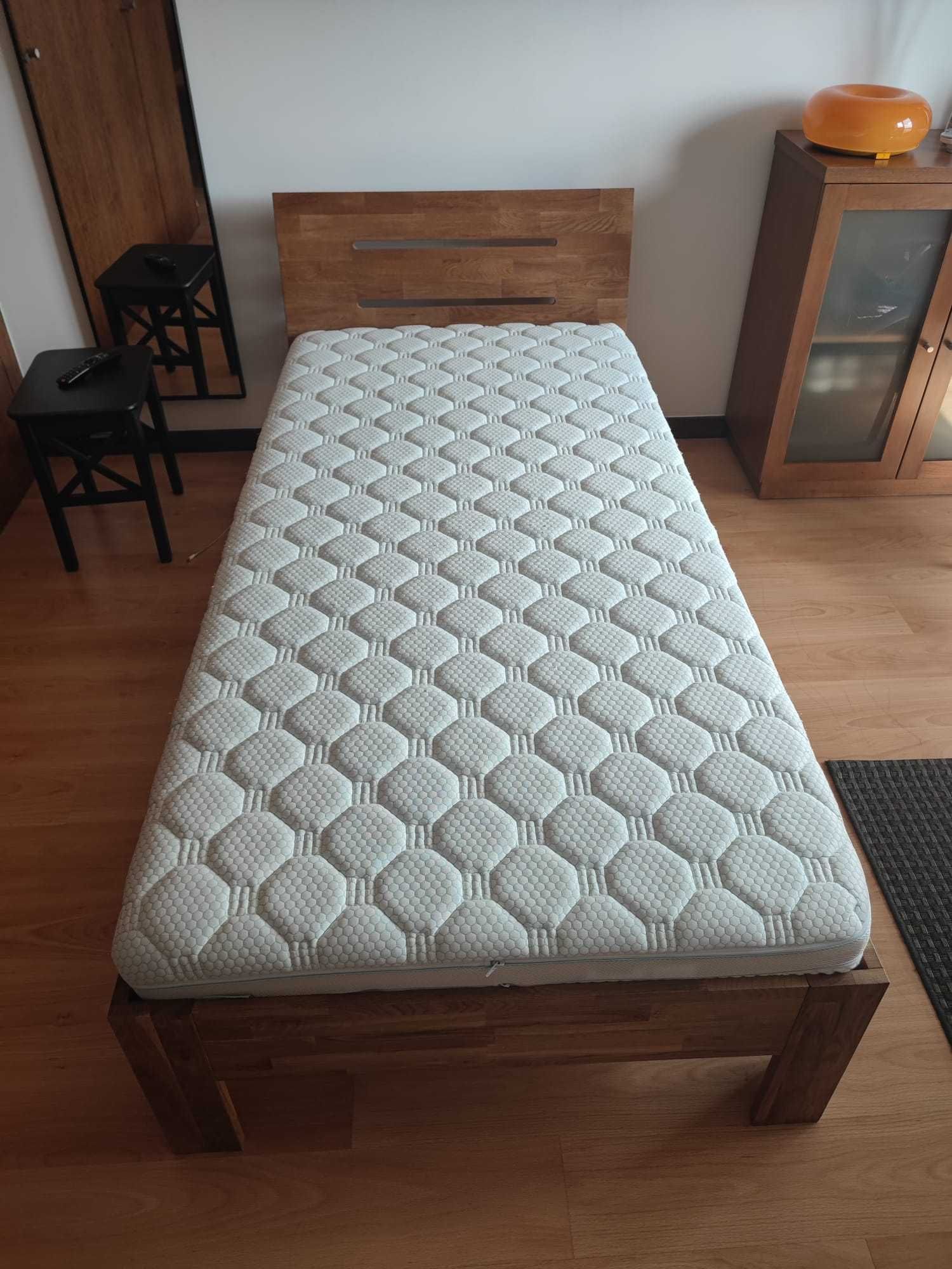 CAMA, ESTRADO E COLCHÃO