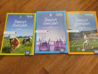 Zeszyt ćwiczeń dla klasy ósmej z chemii , geografii i matematyki