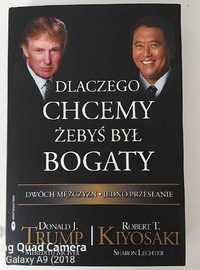 Książka "Dlaczego chcemy żebyś był bogaty" -  Trump rozwój osobisty