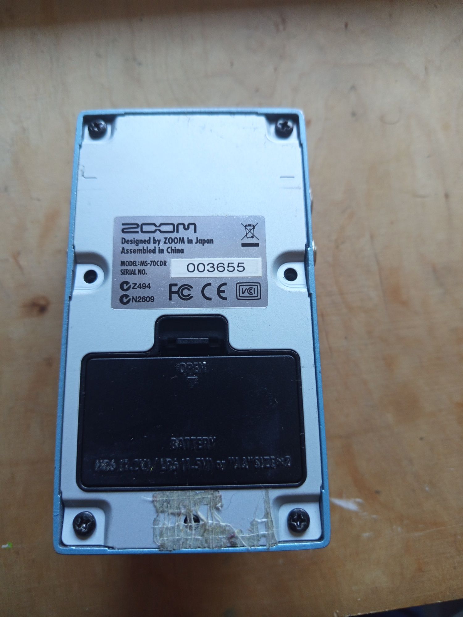 Zoom Multistomp MS-70CDR Multiefekt gitarowy
