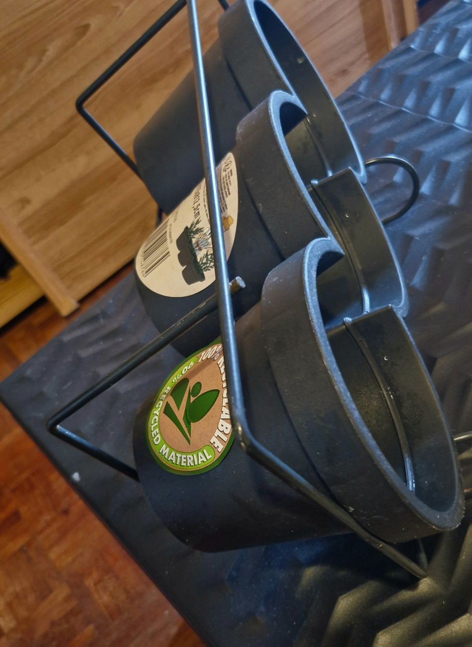 Vaso novo 3 em 1 com suporte