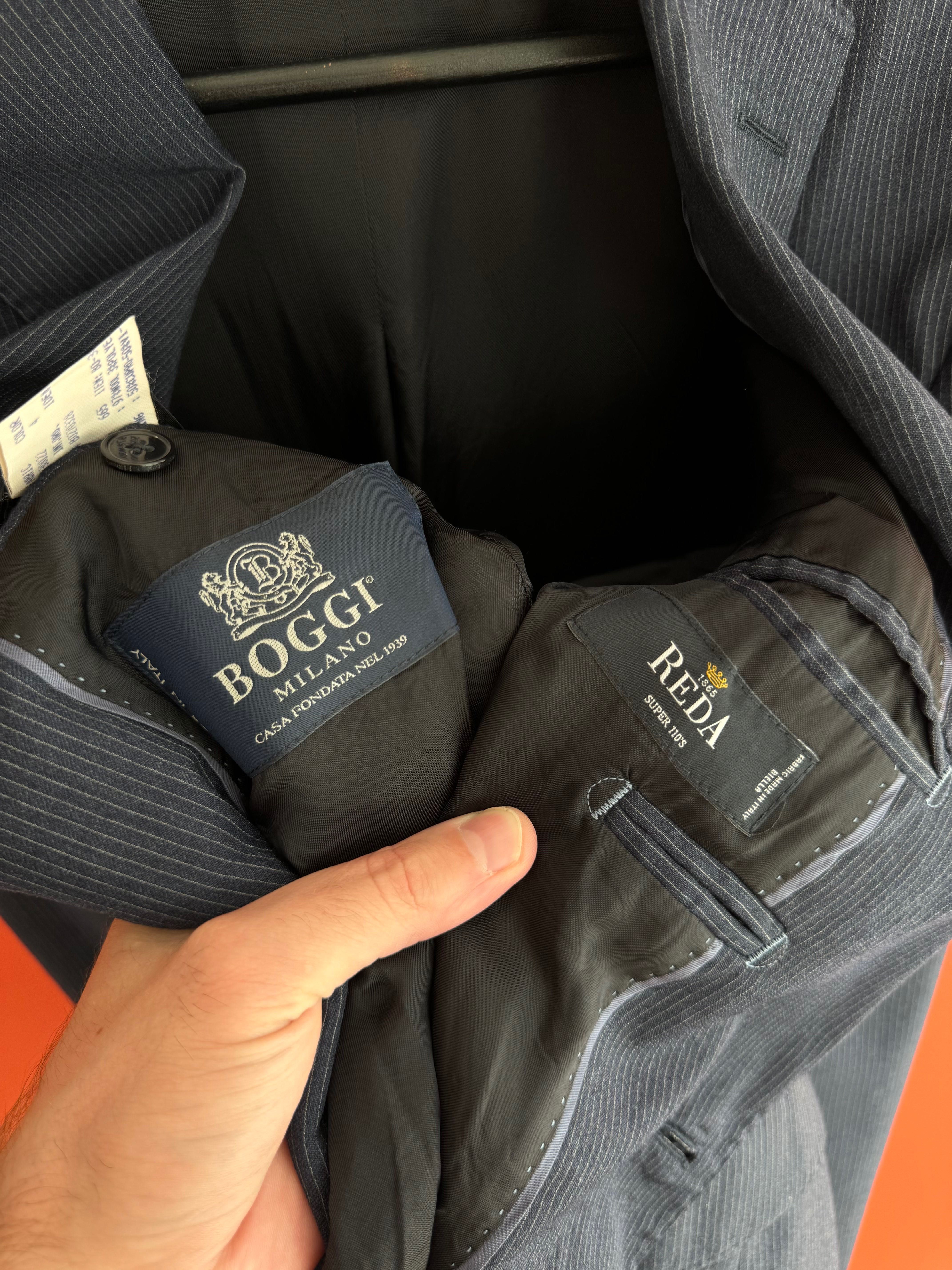 Boggi Milano Reda Wool чоловічий класичний піджак Блейзер розмір M L