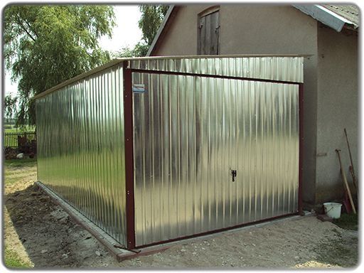 Garaż blaszany 3x5 3x6 4x5 4x6 Garaże blaszane Blaszak Blaszaki MOCNE