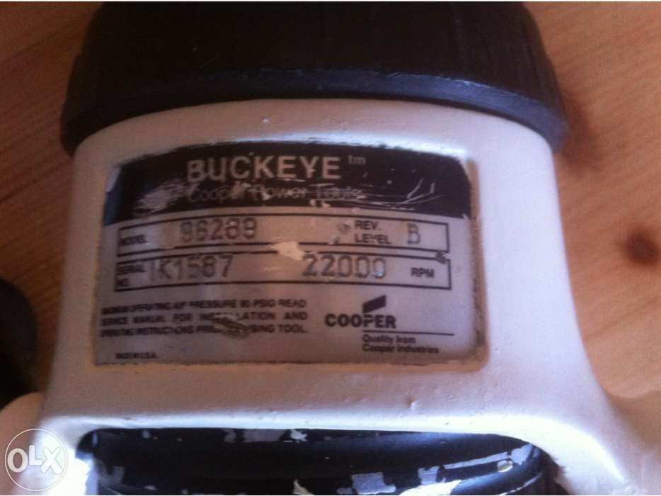 Tupia profissional pneumatica Buckeye