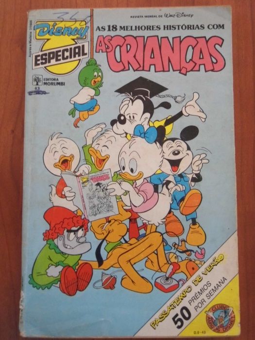 Disney Especial - As crianças n.º 43 Ano 88