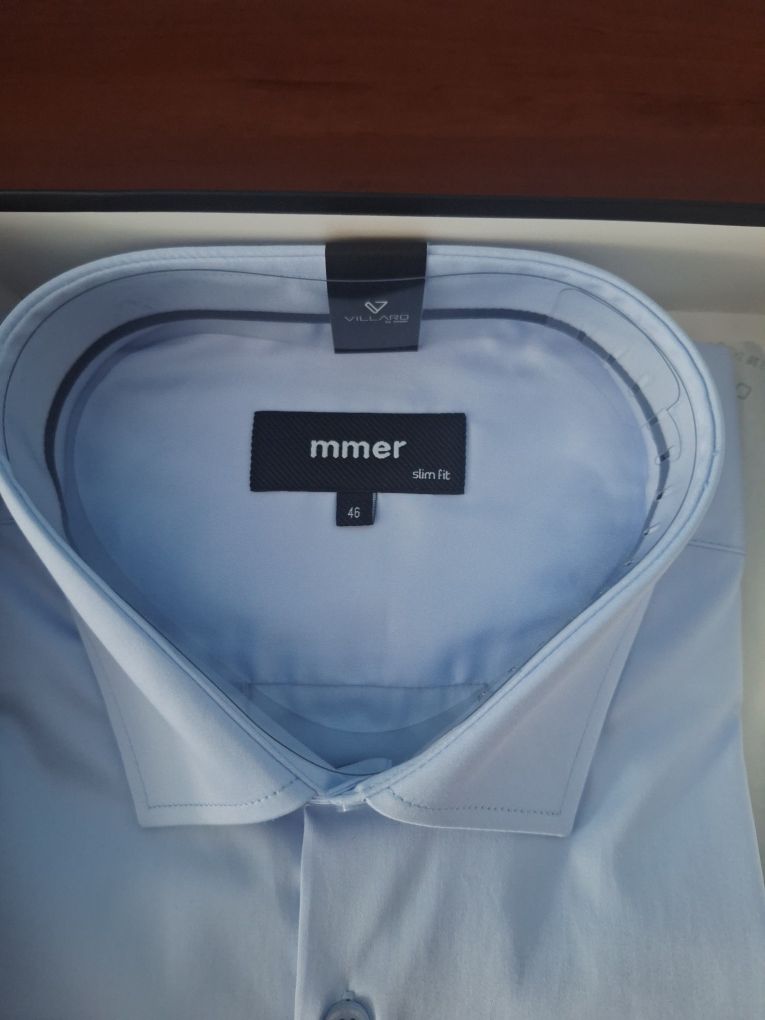 Сорочки чоловічі нові Villaro slim fit оригінал 46,176/182 в Бориспіль