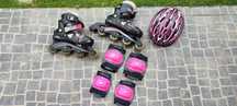Patins em linha.