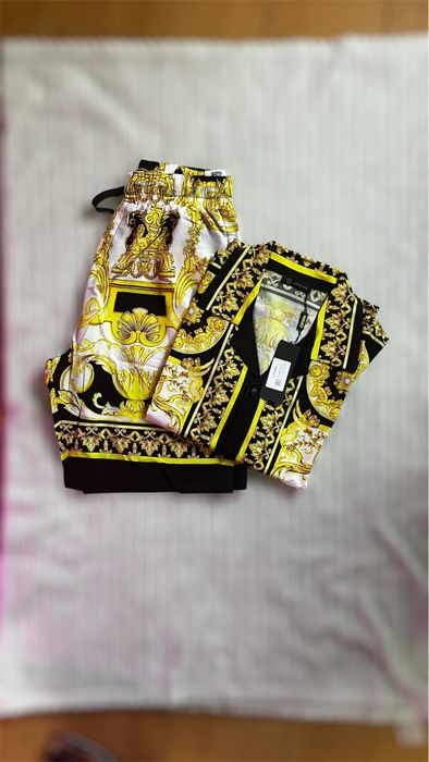 Conjunto de camisa e calção Versace S, M e XXL