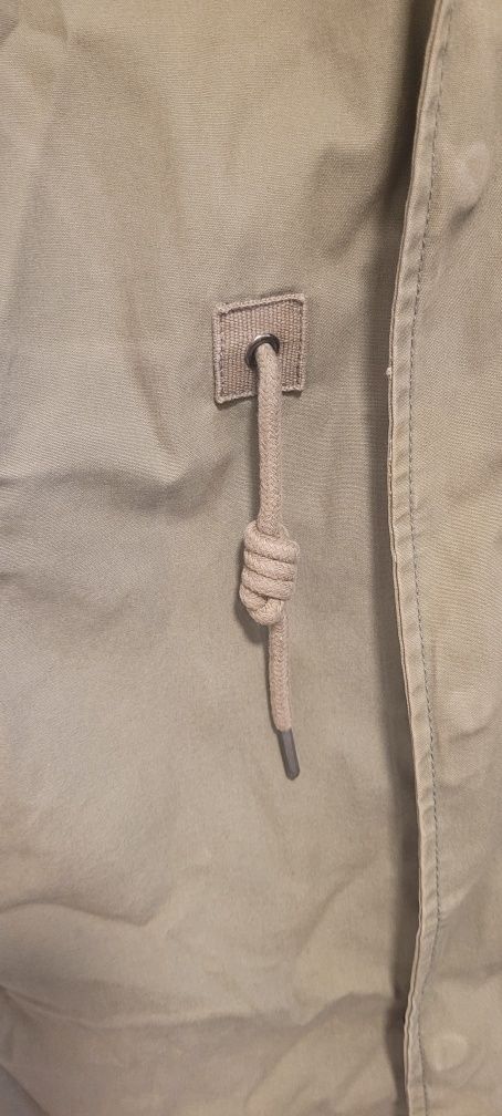 Męska kurtka parka khaki