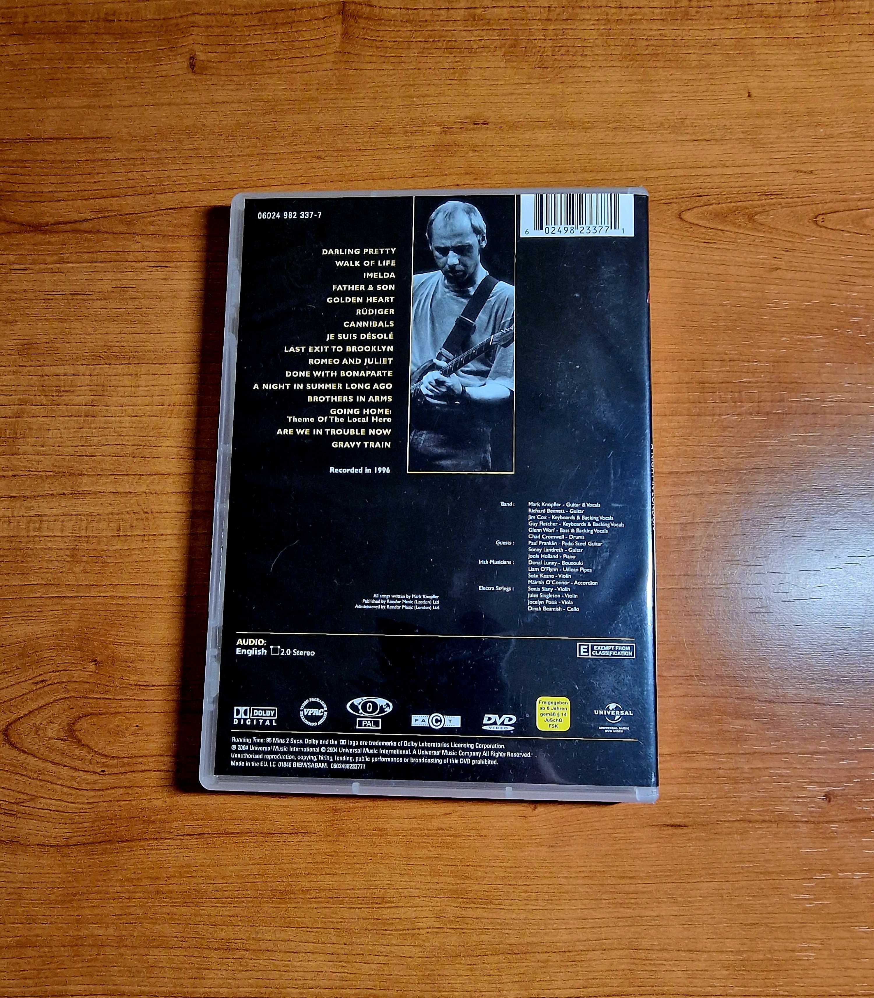 MARK KNOPFLER - A Night in London (BBC Studios) Inclui Libreto