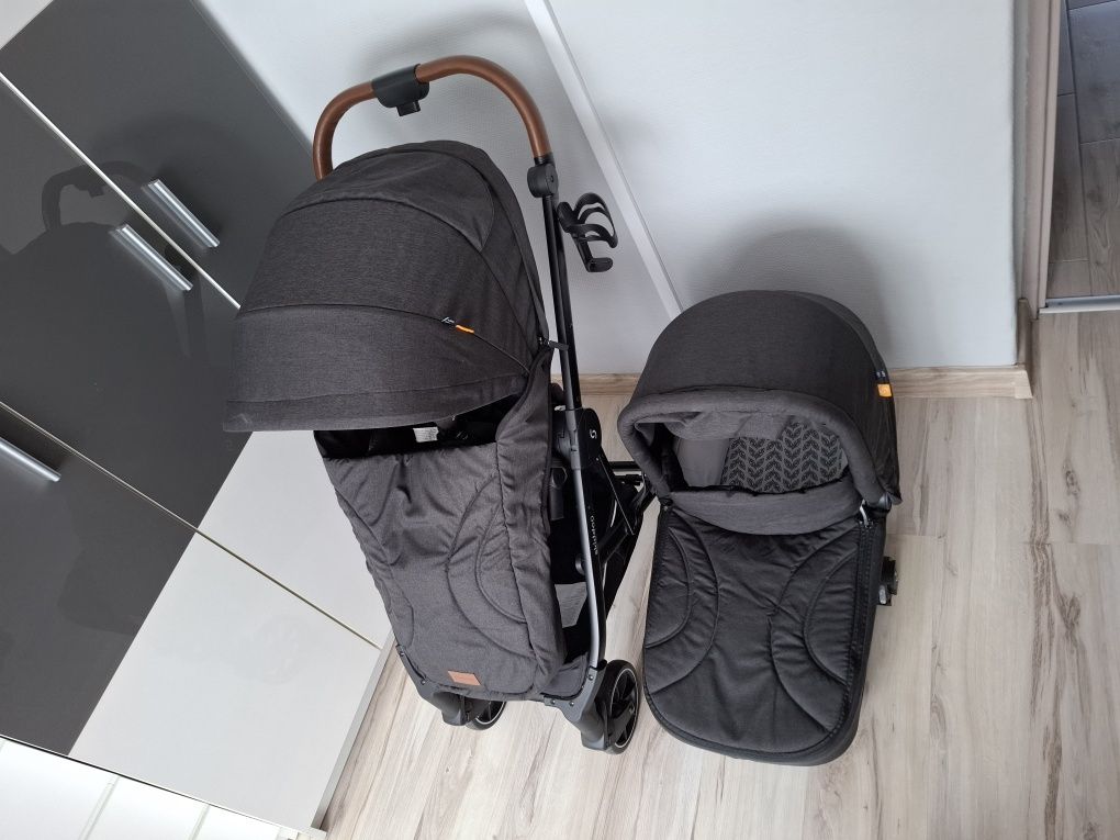 Wózek 2w1 Skiddou Moss (jak Cybex)