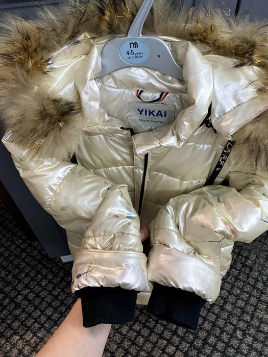 Зимова куртка зимняя куртка пуховик 110-116