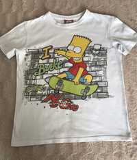 Koszulka, t-shirt chłopięcy THE SIMPSONS 146-152 cm, 11-12 lat.