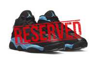 Nike AIR JORDAN 13 Black & University Blue / DJ5982–041