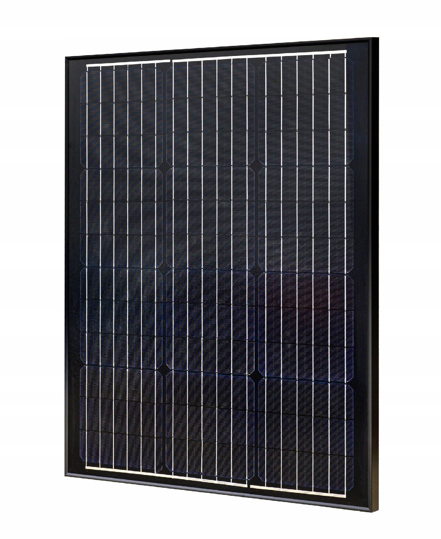 Panel solarny bateria słoneczna 70w 12v regulator [ZES273]