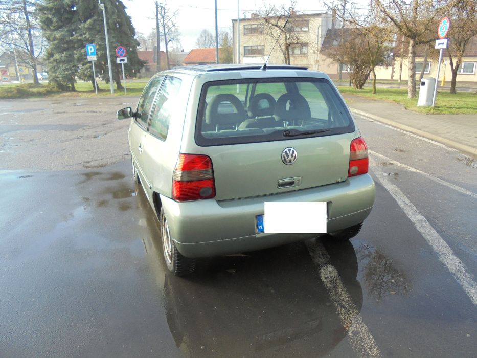Volkswagen Lupo 1.4 mpi przeznaczony na części, zielony metalik