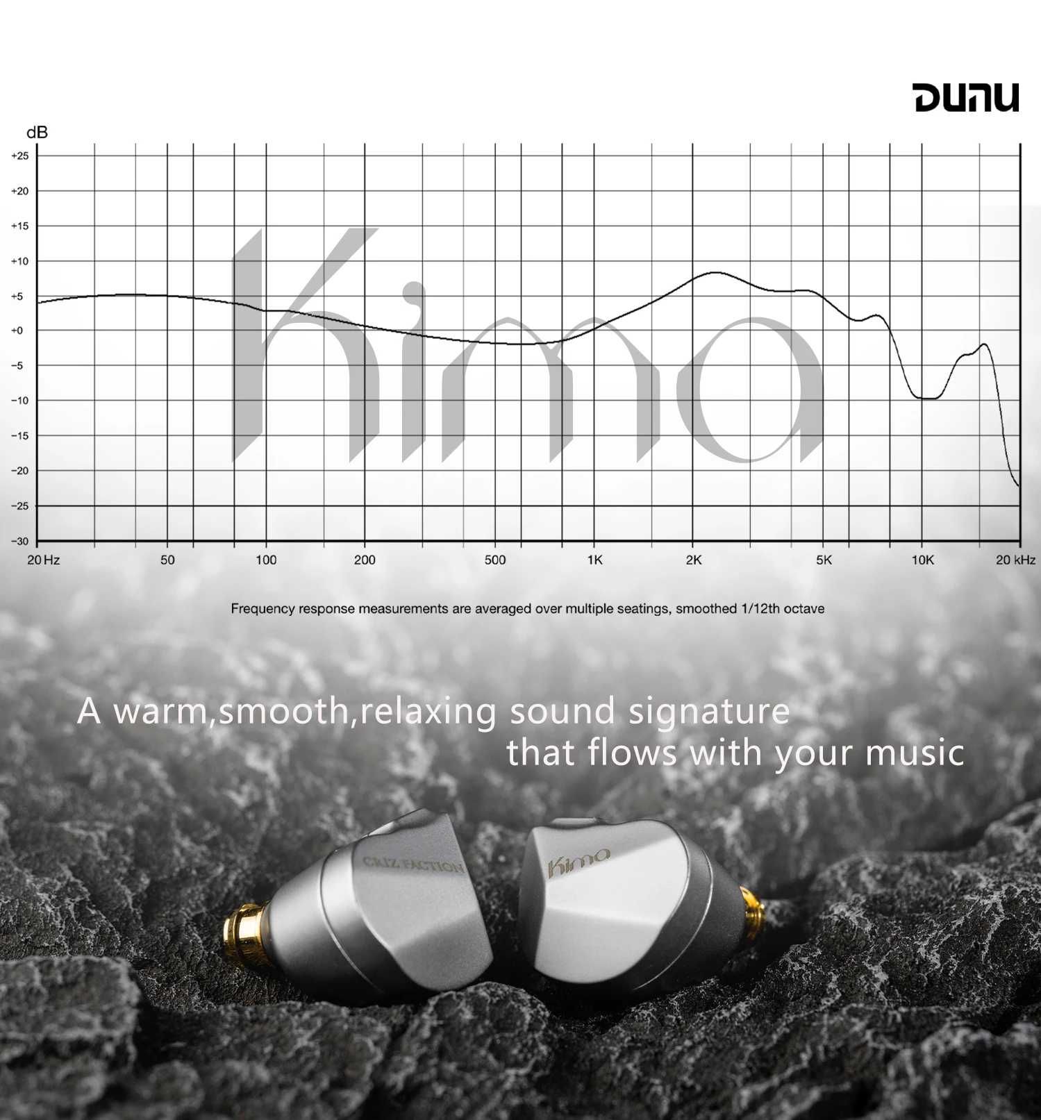 Динамічні навушники DUNU KIMA 10mm DLC Dynamic In-ear Earphone