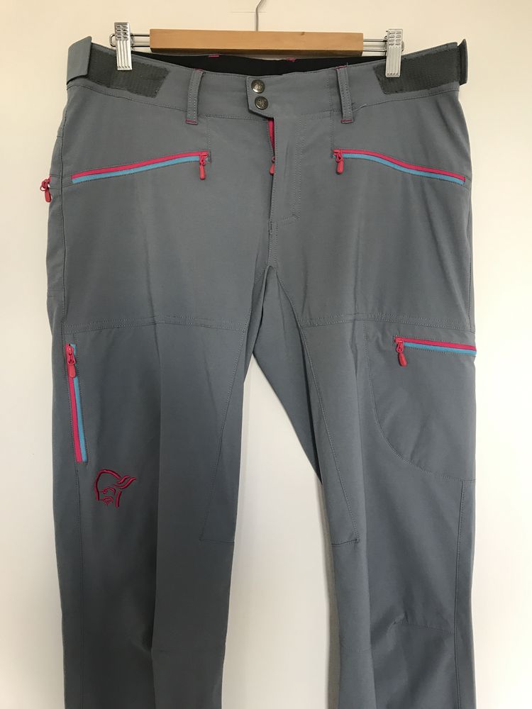 Norrona falketind flex1 pants L XL damskie spodnie turystyczne