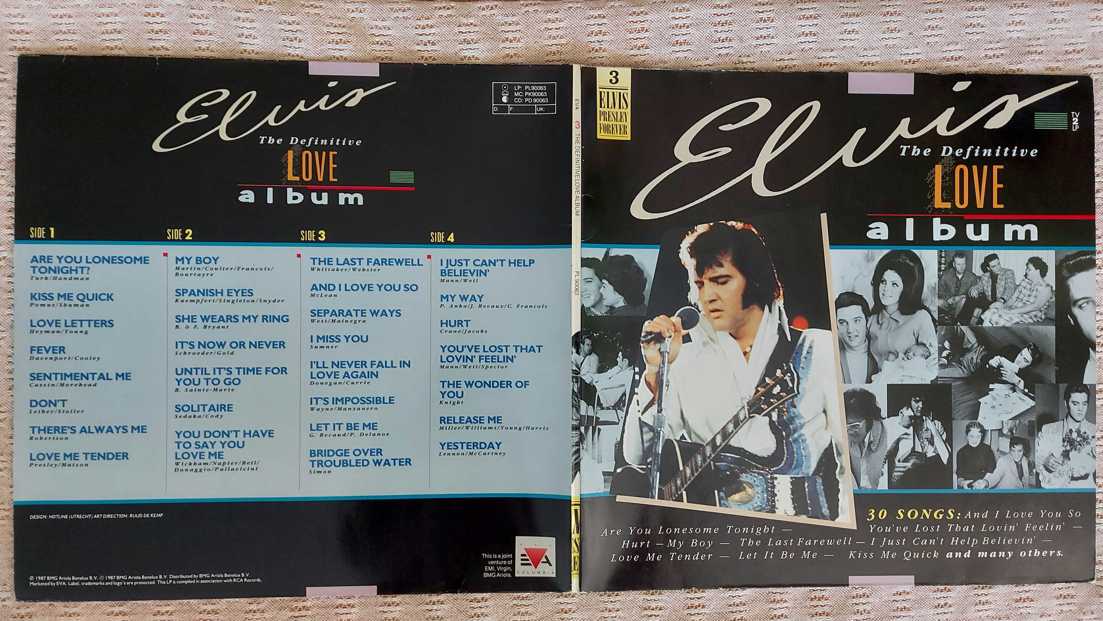 Elvis Presley The Definitive Love Album  1987  EU ( EX/NM-)