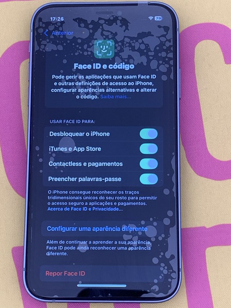 Iphone 128GB convertido 13 Pro blue