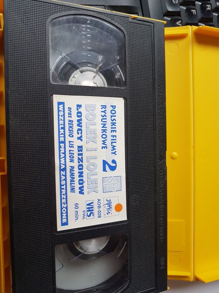 Bolek i Lolek Bajki kasety VHS ,Klasyka PRL 3 szt.