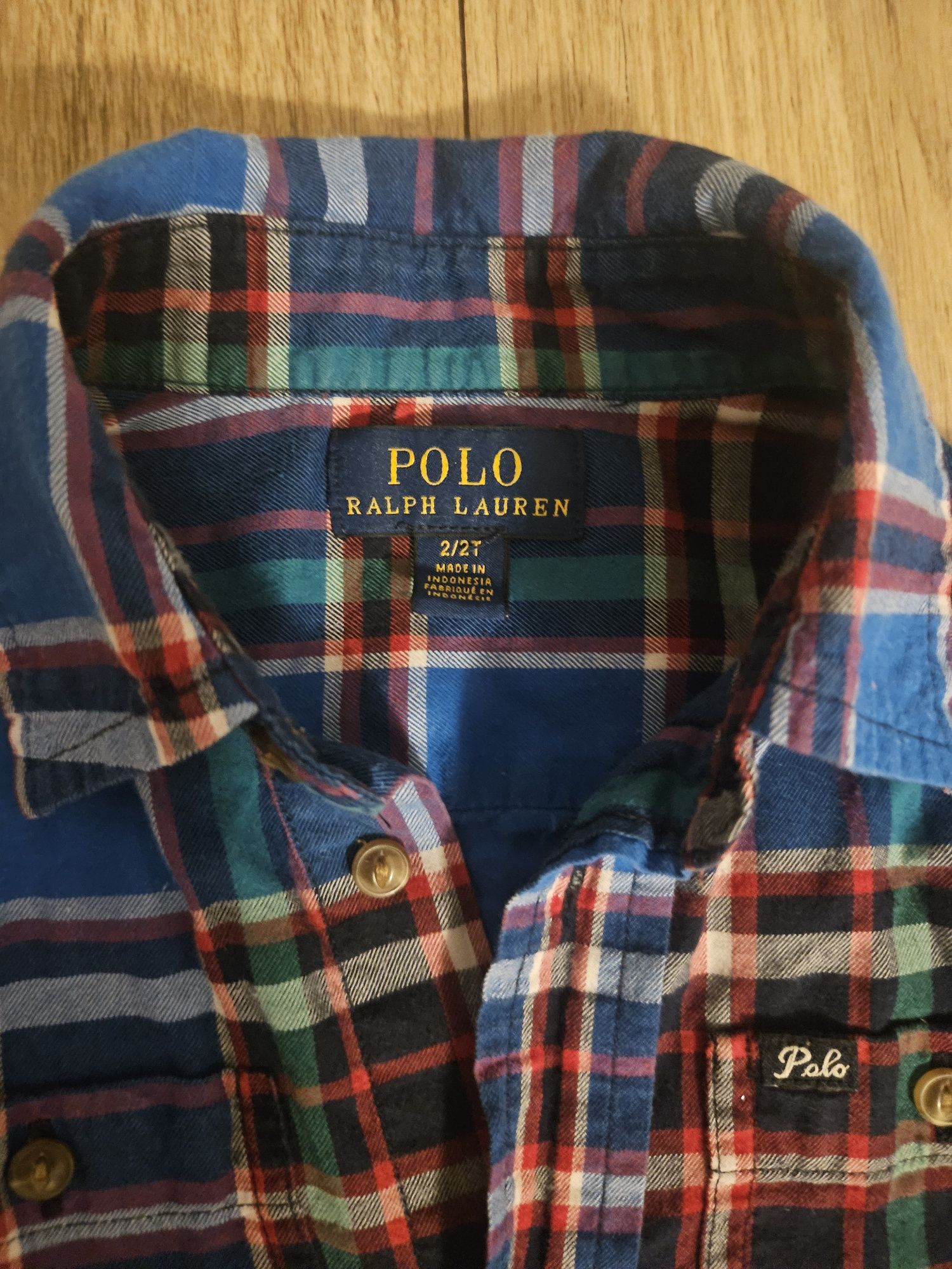 Koszula w kratę, 2 lata, Polo