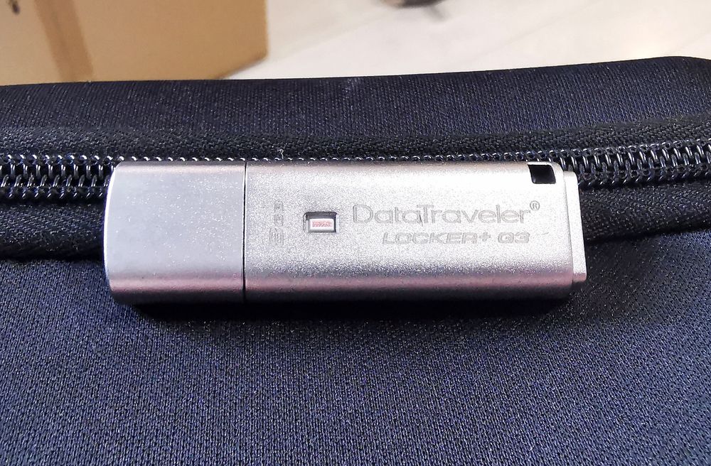 Pendrive szyfrowany Kingston Data Locker G3 8gb