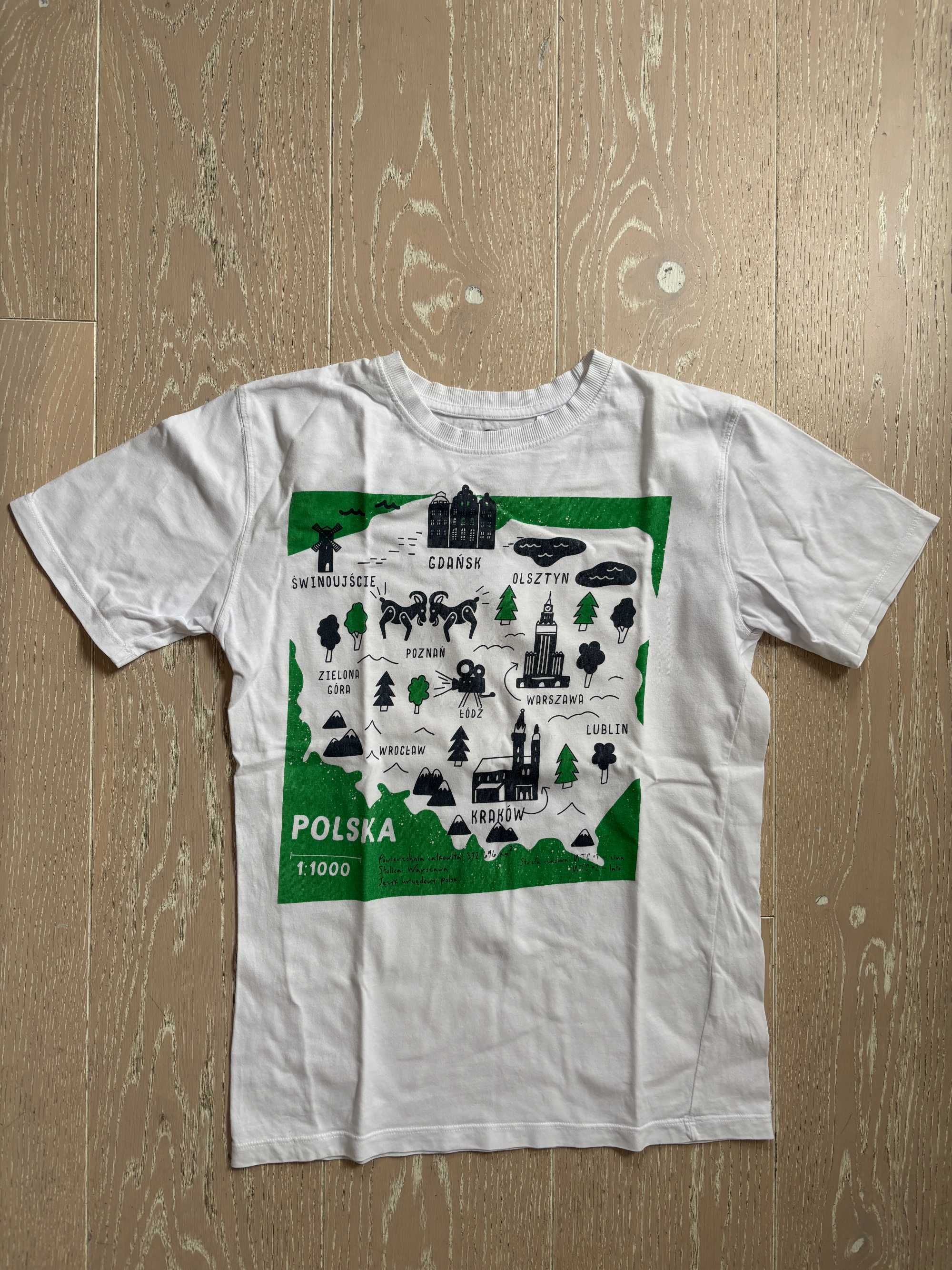 Zestaw 11+2 koszulek T-shirt 158 Smyk Martes